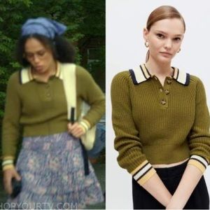 BDG Taylor Collared Knit Top